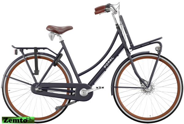 Damen Hollandrad Daily Dutch Prestige 3 Gang 28 Zoll Jeans blau 47 cm